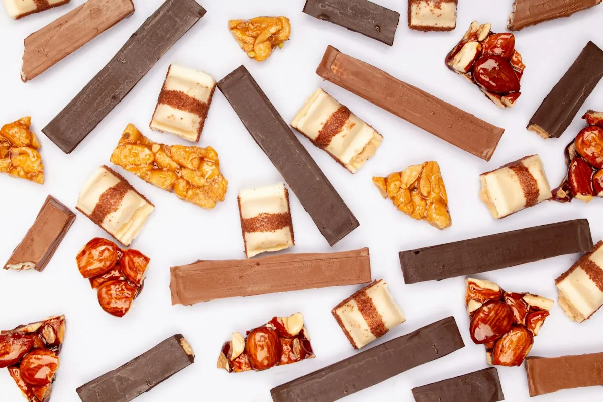 Assorted chocolate and candy
