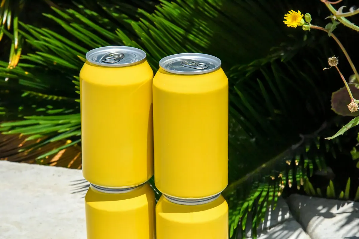 Chilled drink cans